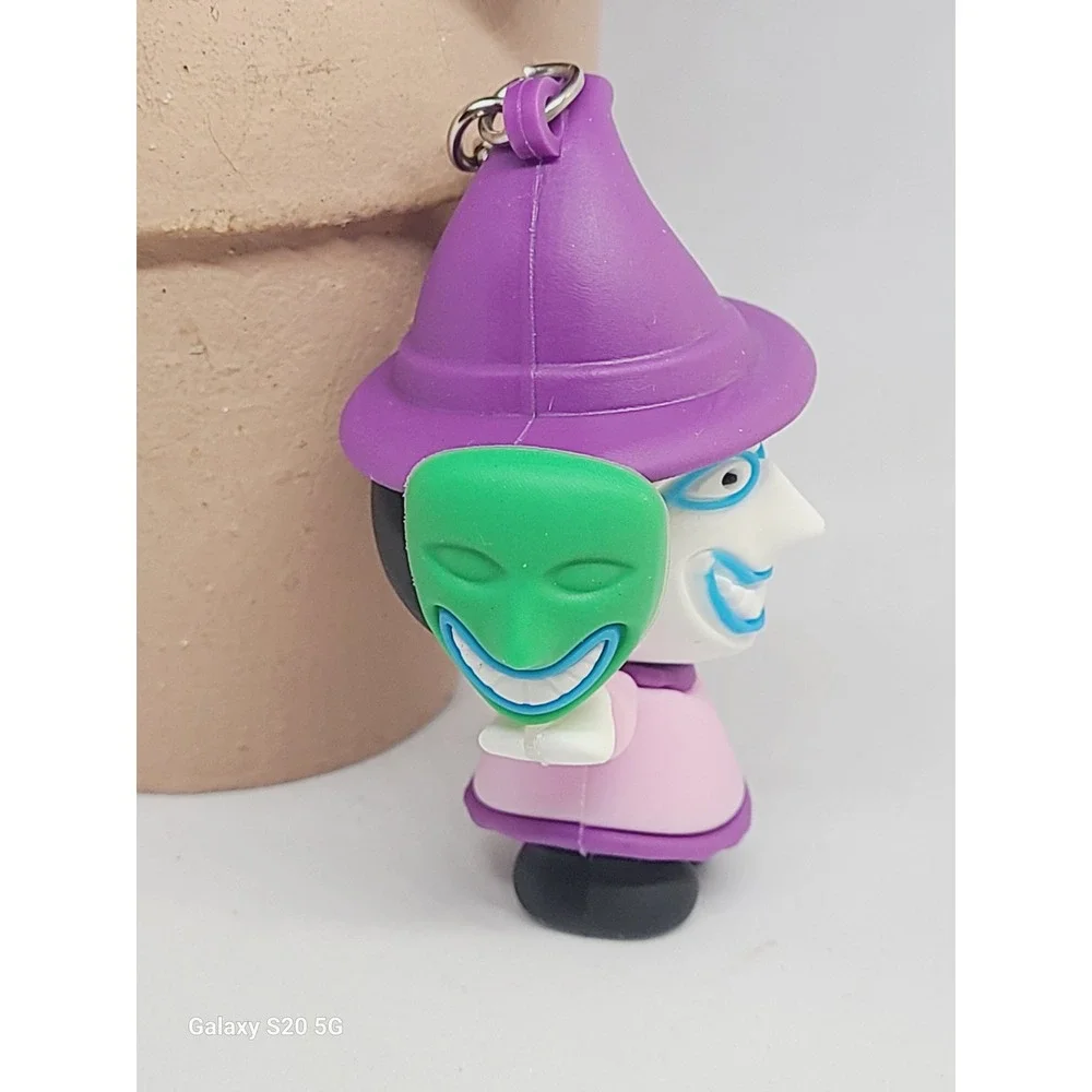Nightmare Before‎ Christmas Lock Shock and Barrel Witch Hat Keychain Collectible - Picture 2 of 7